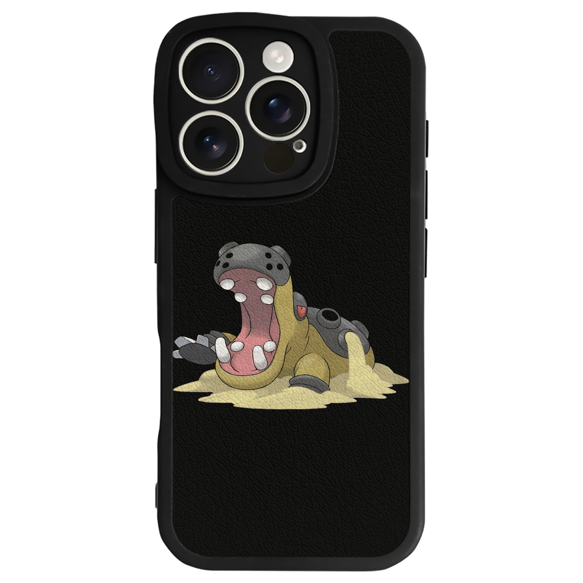 （画像用） ポケットモンスター Pokémon 【iPhone 16シリーズ対応】シリコンスマホケース（レザー調） 材質：シリコン
